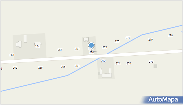 Jasieniec Solecki, Jasieniec Solecki, 270, mapa Jasieniec Solecki