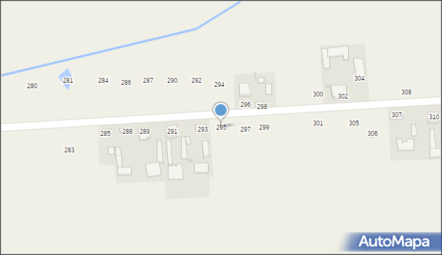 Jasieniec Solecki, Jasieniec Solecki, 295, mapa Jasieniec Solecki