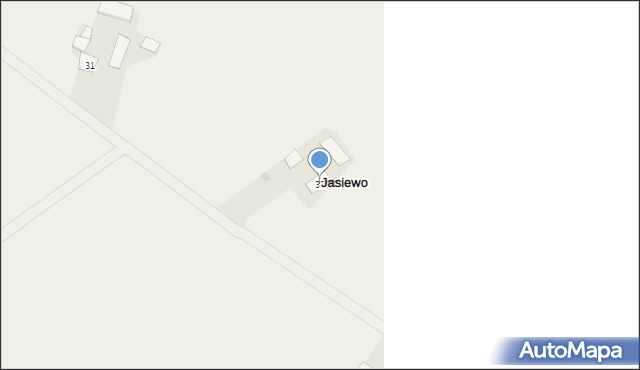 Jasiewo, Jasiewo, 32, mapa Jasiewo