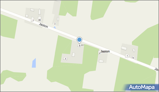 Jasion, Jasion, 5, mapa Jasion