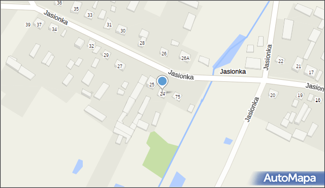 Jasionka, Jasionka, 24, mapa Jasionka