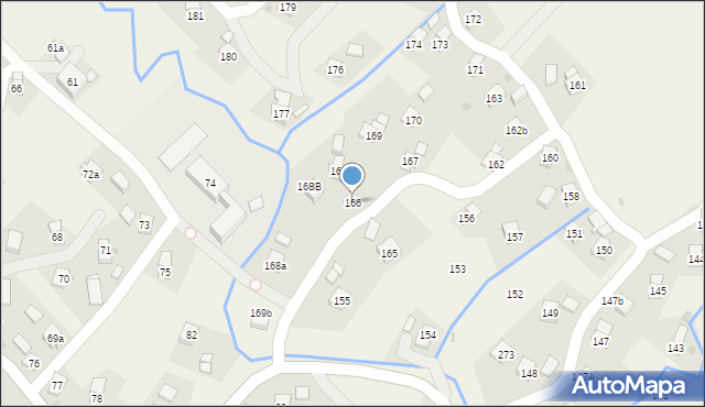 Jasionka, Jasionka, 166, mapa Jasionka