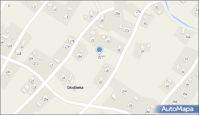 Jasionka, Jasionka, 21, mapa Jasionka