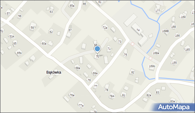 Jasionka, Jasionka, 70, mapa Jasionka