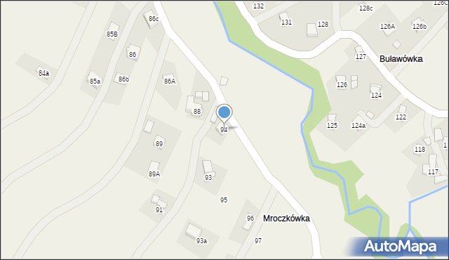 Jasionka, Jasionka, 94, mapa Jasionka