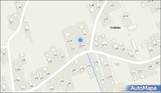 Jasionów, Jasionów, 113, mapa Jasionów