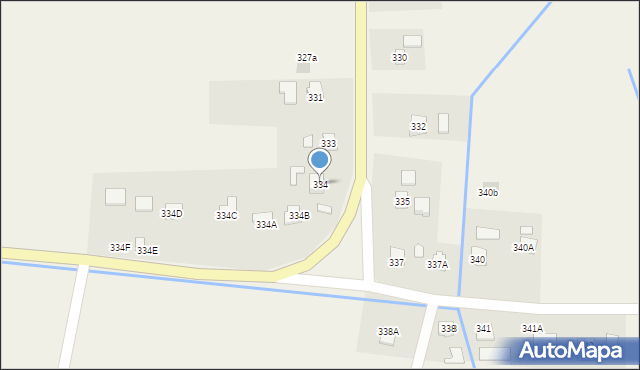 Jasionów, Jasionów, 334, mapa Jasionów