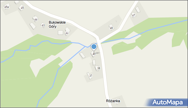 Jasionów, Jasionów, 40, mapa Jasionów