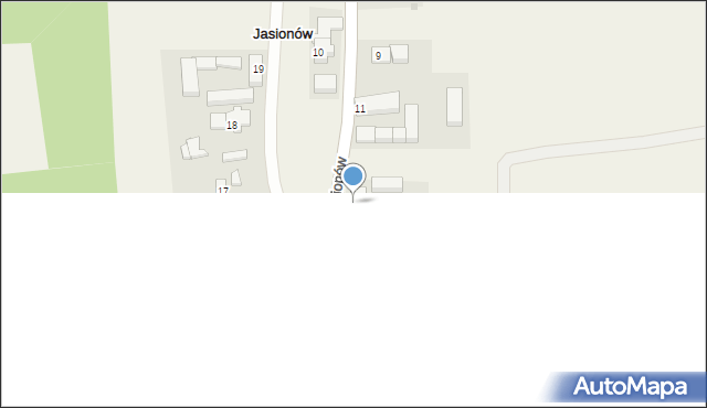 Jasionów, Jasionów, 12, mapa Jasionów