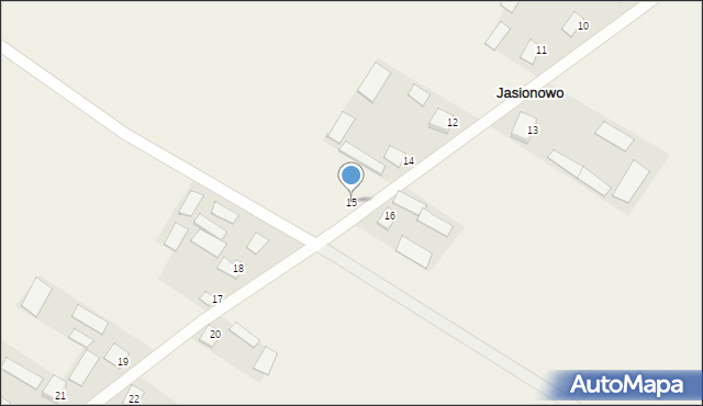 Jasionowo, Jasionowo, 15, mapa Jasionowo