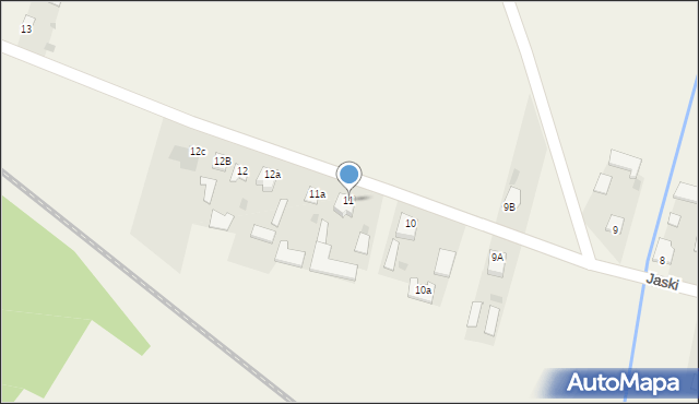 Jaski, Jaski, 11, mapa Jaski