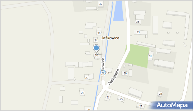 Jaśkowice, Jaśkowice, 30, mapa Jaśkowice