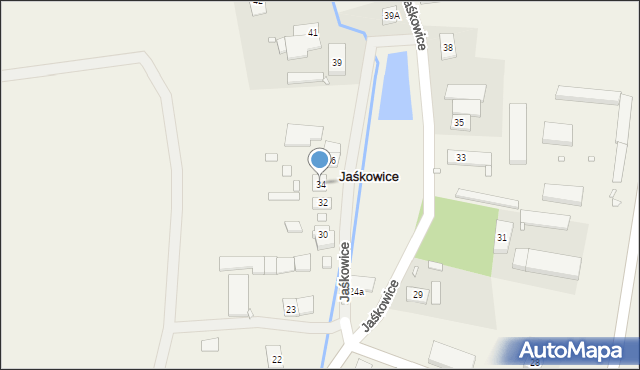 Jaśkowice, Jaśkowice, 34, mapa Jaśkowice