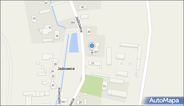 Jaśkowice, Jaśkowice, 35, mapa Jaśkowice