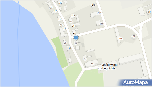 Jaśkowice Legnickie, Jaśkowice Legnickie, 29, mapa Jaśkowice Legnickie