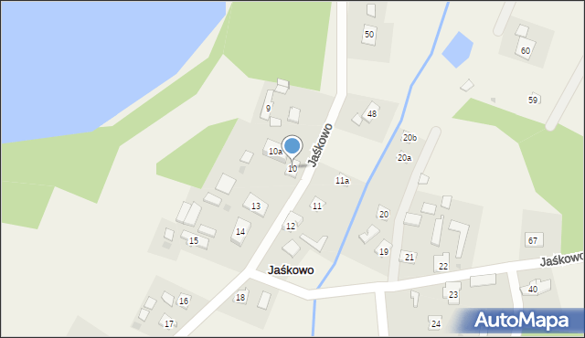 Jaśkowo, Jaśkowo, 10, mapa Jaśkowo