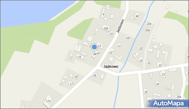 Jaśkowo, Jaśkowo, 14, mapa Jaśkowo