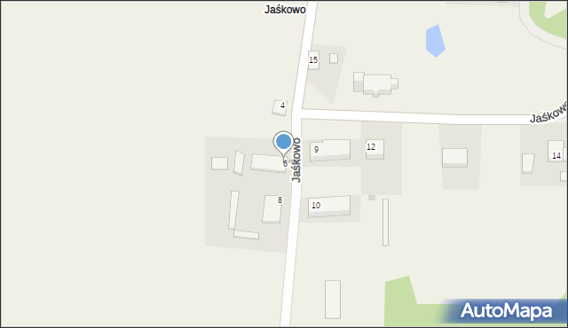 Jaśkowo, Jaśkowo, 6, mapa Jaśkowo