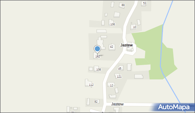 Jastew, Jastew, 142, mapa Jastew