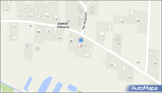 Jastków, Jastków, 10, mapa Jastków