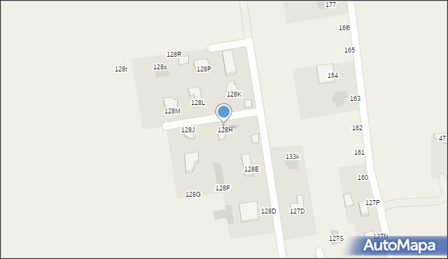 Jastków, Jastków, 128H, mapa Jastków