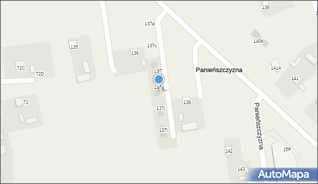 Jastków, Jastków, 137h, mapa Jastków