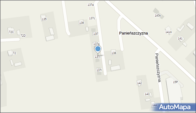 Jastków, Jastków, 137j, mapa Jastków