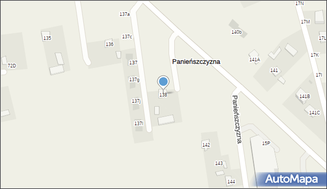 Jastków, Jastków, 138, mapa Jastków