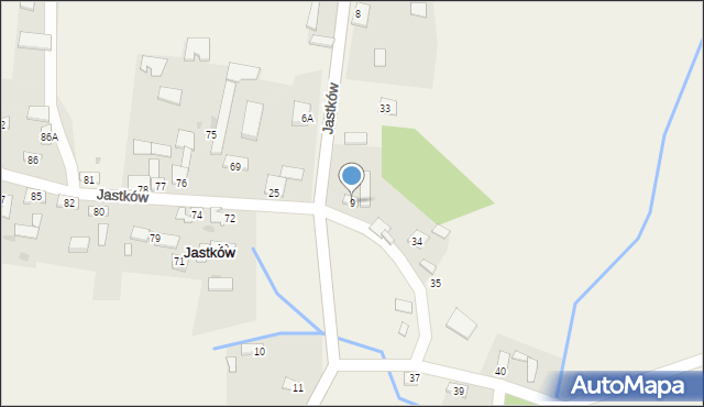 Jastków, Jastków, 9, mapa Jastków