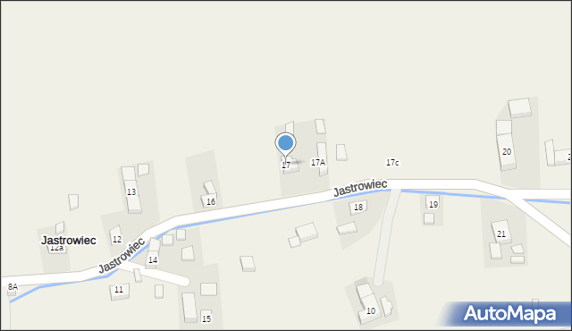Jastrowiec, Jastrowiec, 17, mapa Jastrowiec