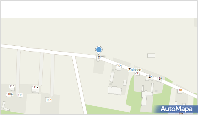 Jastrząbka, Jastrząbka, 23, mapa Jastrząbka