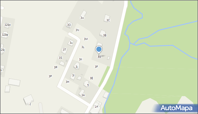 Jastrzębia, Jastrzębia, 3G, mapa Jastrzębia