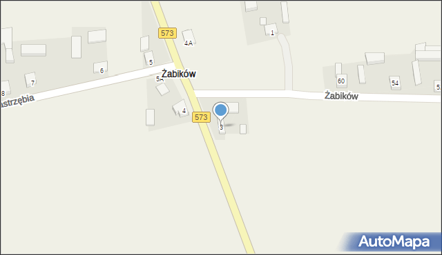 Jastrzębia, Jastrzębia, 3, mapa Jastrzębia