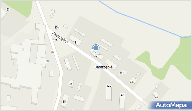 Jastrzębie, Jastrzębie, 39, mapa Jastrzębie