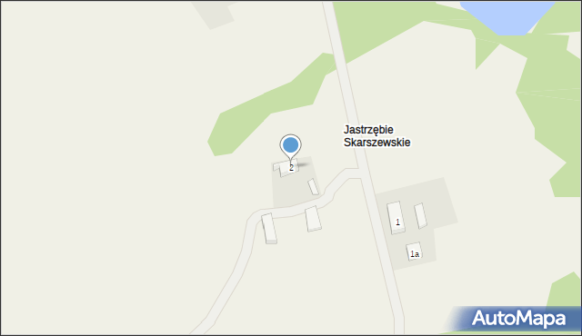 Jastrzębie Skarszewskie, Jastrzębie Skarszewskie, 2, mapa Jastrzębie Skarszewskie