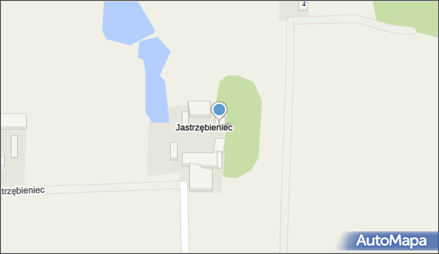 Jastrzębieniec, Jastrzębieniec, 3, mapa Jastrzębieniec