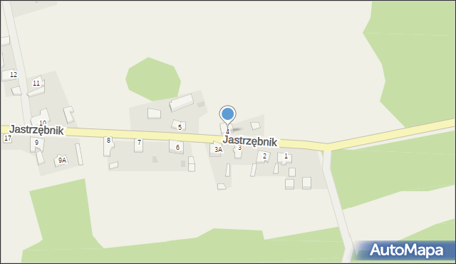 Jastrzębnik, Jastrzębnik, 4, mapa Jastrzębnik