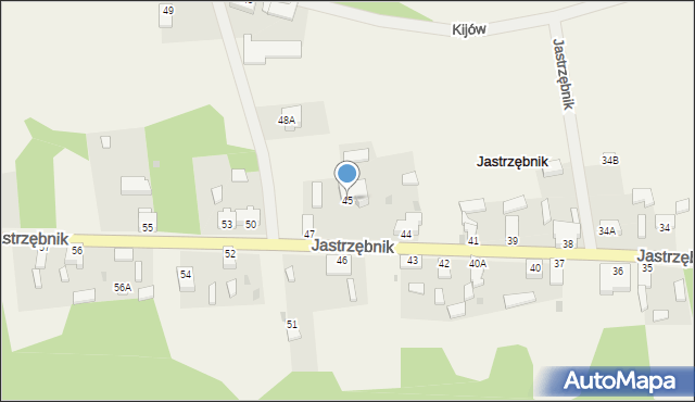 Jastrzębnik, Jastrzębnik, 45, mapa Jastrzębnik