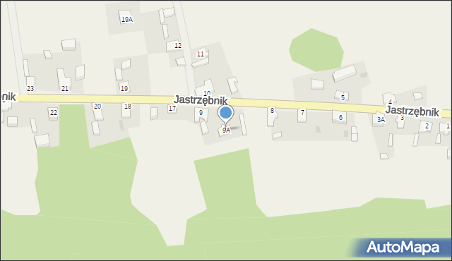 Jastrzębnik, Jastrzębnik, 9A, mapa Jastrzębnik