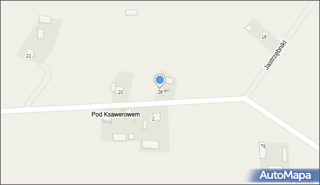 Jastrzębniki, Jastrzębniki, 19, mapa Jastrzębniki