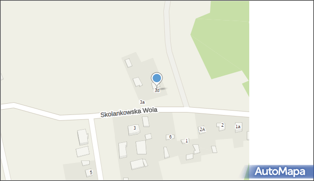 Jastrzębska Wola, Jastrzębska Wola, 3d, mapa Jastrzębska Wola