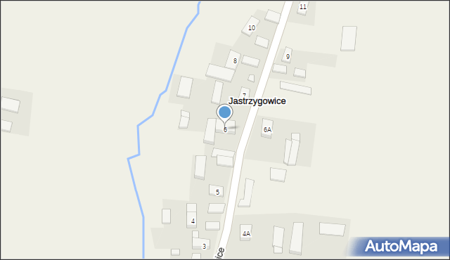 Jastrzygowice, Jastrzygowice, 6, mapa Jastrzygowice