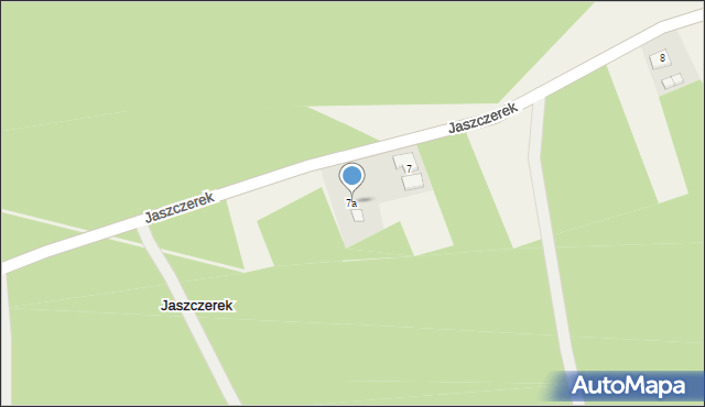 Jaszczerek, Jaszczerek, 7a, mapa Jaszczerek