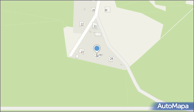 Jaszczerz, Jaszczerz, 24, mapa Jaszczerz