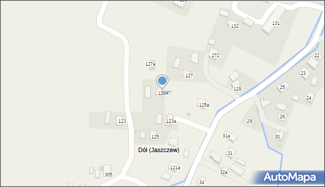 Jaszczew, Jaszczew, 126A, mapa Jaszczew