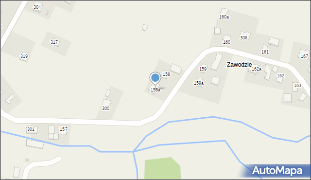 Jaszczew, Jaszczew, 158a, mapa Jaszczew