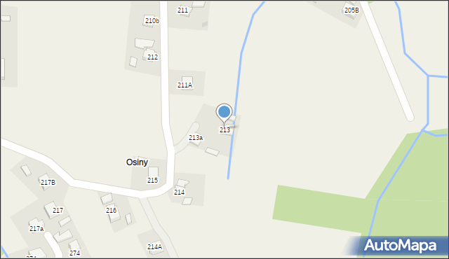 Jaszczew, Jaszczew, 213, mapa Jaszczew
