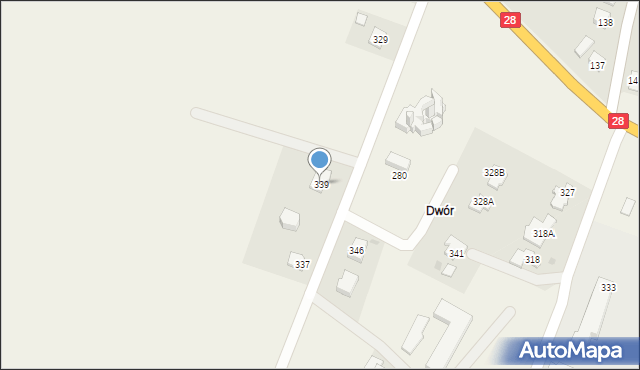 Jaszczew, Jaszczew, 339, mapa Jaszczew