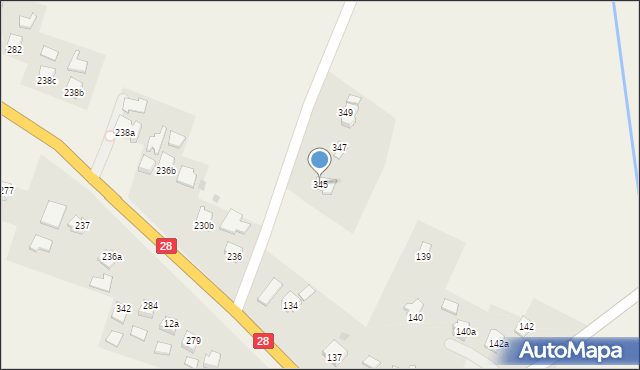 Jaszczew, Jaszczew, 345, mapa Jaszczew