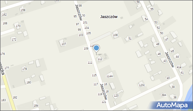 Jaszczów, Jaszczów, 113, mapa Jaszczów